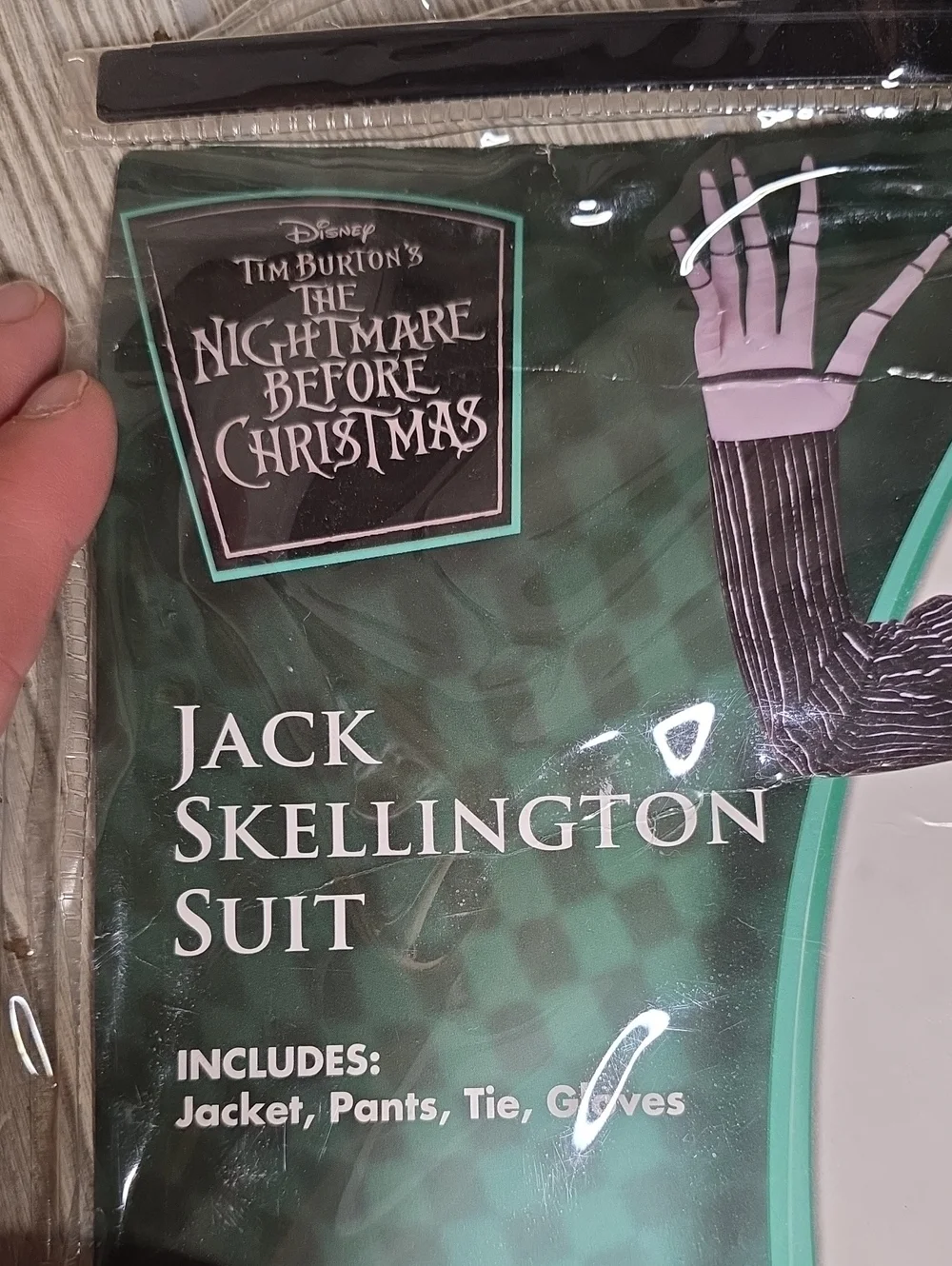 The Nightmare Before Christmas Jack Skellington Halloween Costume Kids size M